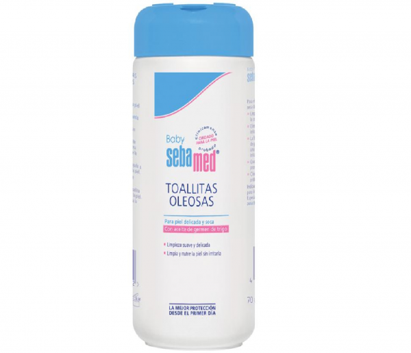 SEBAMED BABY TOALLITAS OLEOSAS 70 U